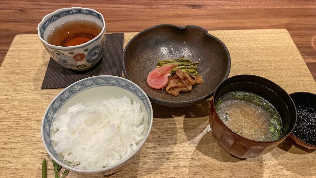 〆のご飯