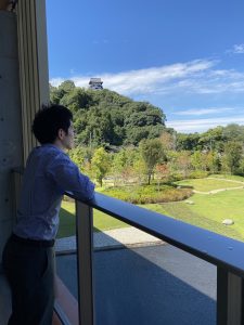客室からの眺め