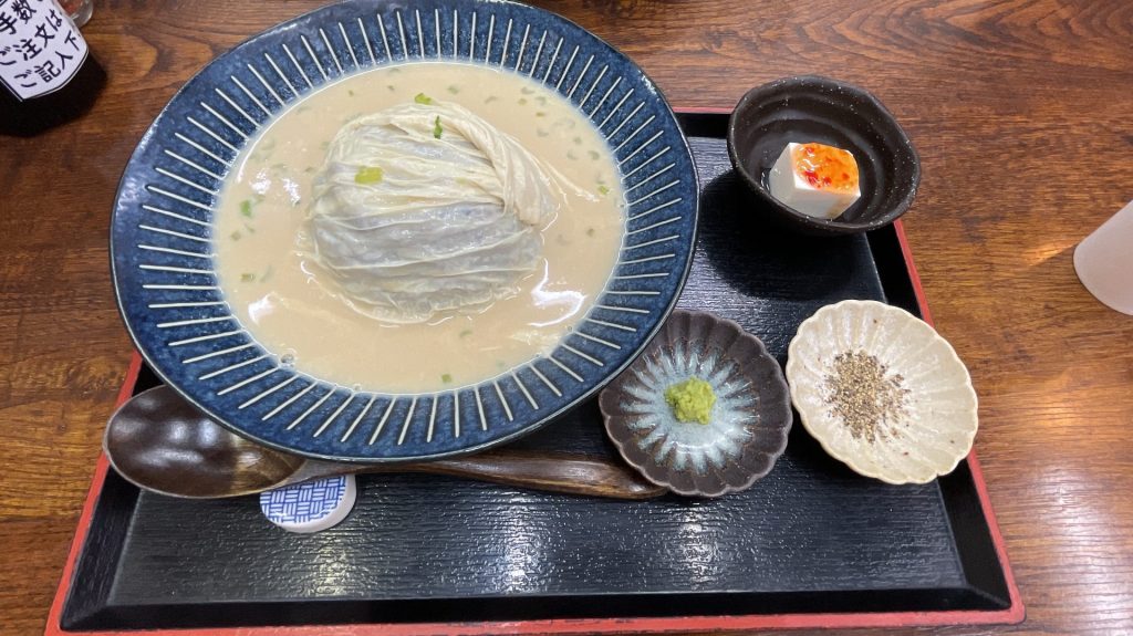 生ゆばす~ぷ丼