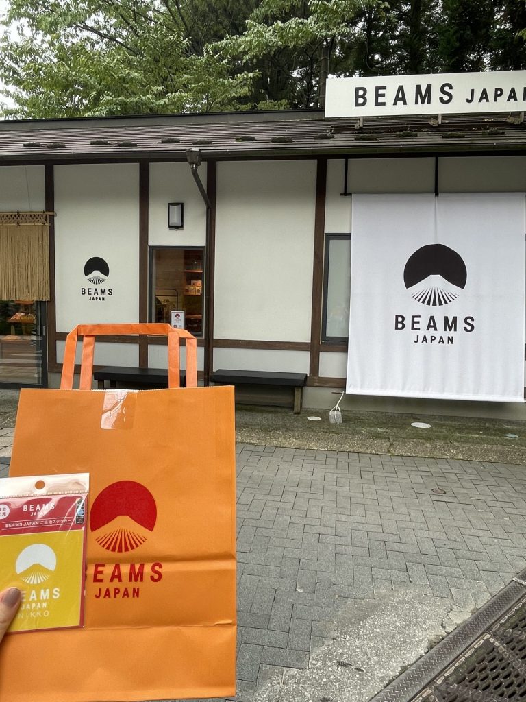 beams日光店オリジナルステッカー