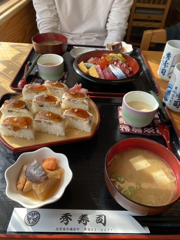 アンコウの押し寿司